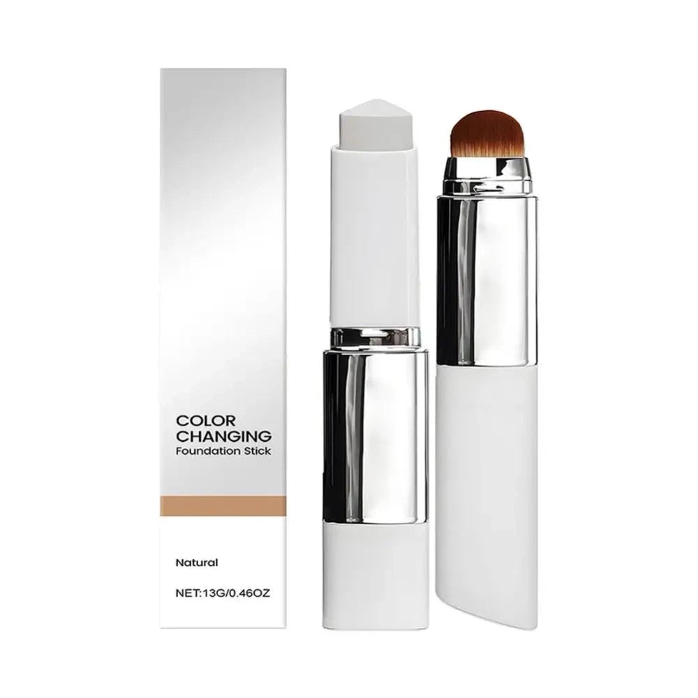 Color-Changing Foundation Stick with Brush